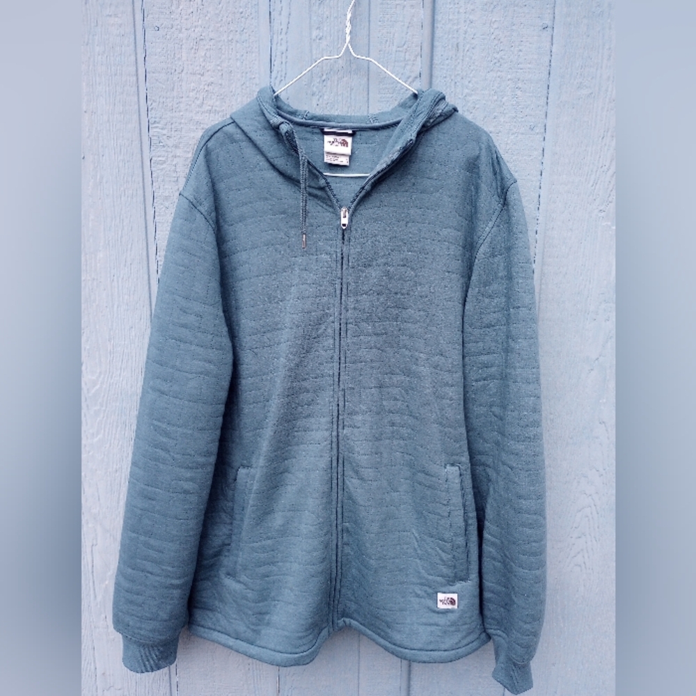 The North Face Men's Longs Peak Quilted Full Zip Hoodie XL
